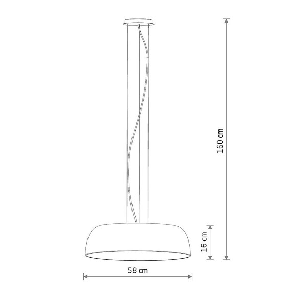 Подвесной светильник Nowodvorski Satellite M E27 7x25W IP20 Wh (11233), 100024446