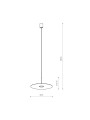 Подвесной светильник Nowodvorski Simone GX53 1x12W IP20 Wh (11411), 100024437