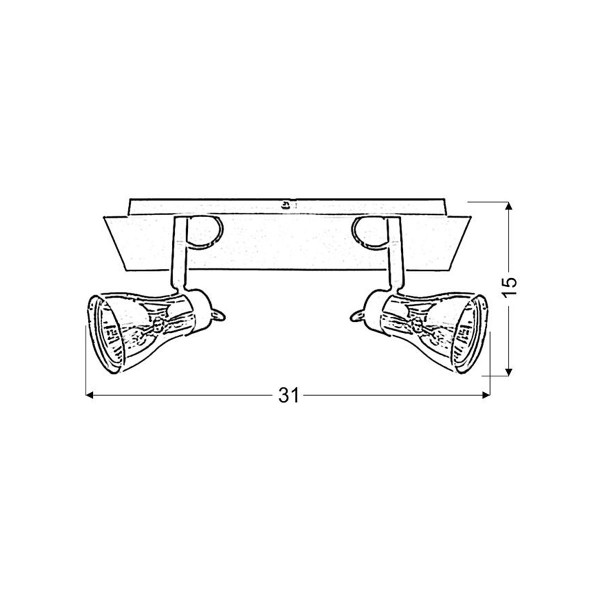 Спот Candellux ANGUS (92-60532) , 100025548