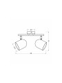 Спот Candellux AZURO Grey (92-63212) , 100025320