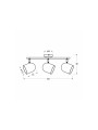 Спот Candellux AZURO White (93-63267) , 100025321