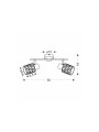 Спот Candellux Bill (92-27382) , 100025371