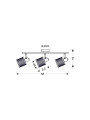 Спот Candellux CANABERA (93-82541) , 100025551
