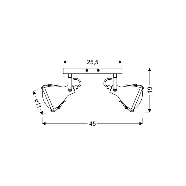 Спот Candellux CRODO (92-71118) , 100025326