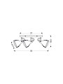 Спот Candellux CRODO (93-71125) , 100025327