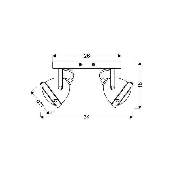 Спот Candellux FRODO (92-71071) , 100025396