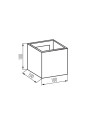 Светильник фасадный KANLUX REKA LED EL 7W-L-GR (28990), 100024660
