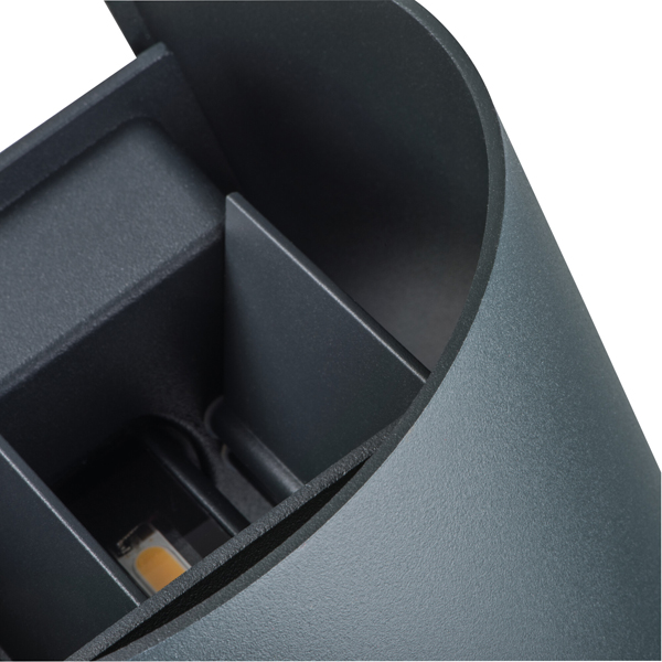 Фасадний світильник REKA LED EL 7W-O-GR (28991) , 100024661