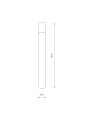 Светильник уличный Nowodvorski Ida E27 1x10W IP44 Bk (11373), 100024456