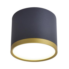 Точечный светильник Candellux TUBA Black and Gold (2275963)