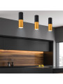 Точковий світильник Candellux TUBA Black and Gold (2281728) , 100025534