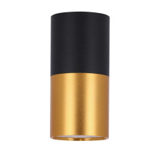 Точечный светильник Candellux TUBA Black and Gold (2281728)