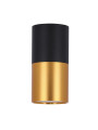 Точковий світильник Candellux TUBA Black and Gold (2281728) , 100025534