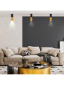 Точковий світильник Candellux TUBA Black and Gold (2282688) , 100025535