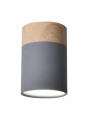 Точковий світильник Candellux TUBA Brown and Grey (2284262) , 100025536