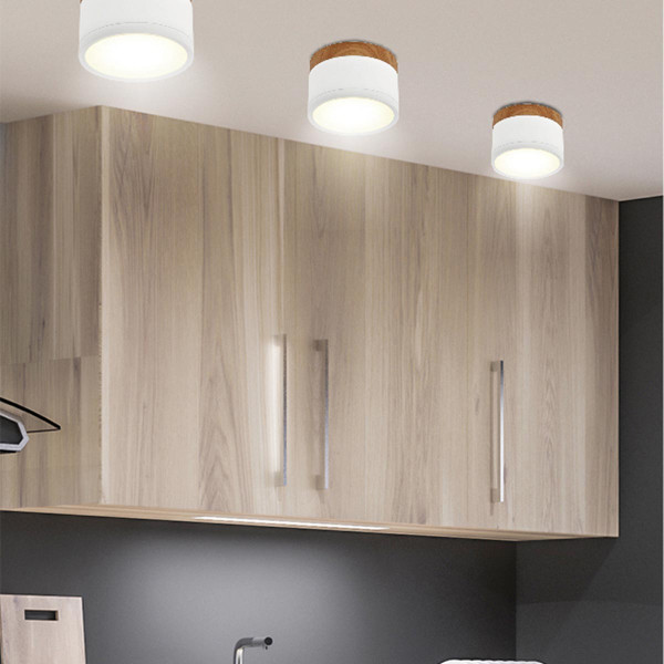 Точковий світильник Candellux TUBA Brown and White (2273648) , 100025527