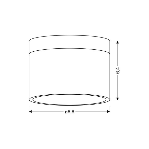 Точковий світильник Candellux TUBA Brown and White (2273648) , 100025527