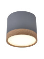 Точковий світильник Candellux TUBA Grey and Brown (2275925) , 100025530