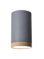 Точковий світильник Candellux TUBA Grey and Brown (2282879) , 100025540