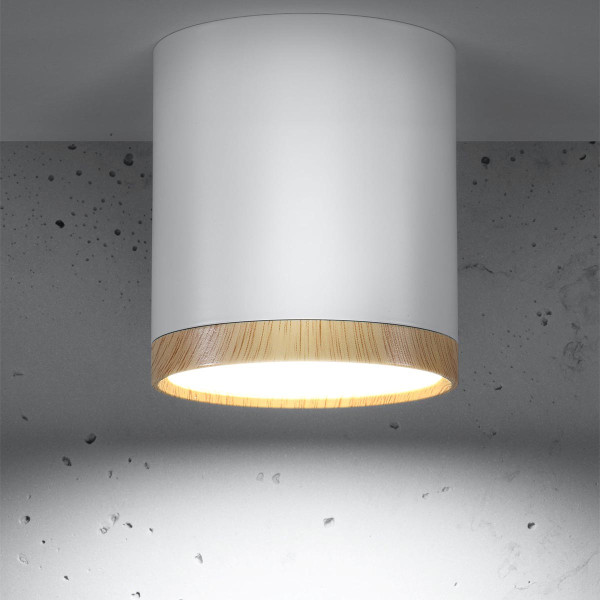 Точковий світильник Candellux TUBA White (2273624) , 100025342