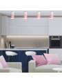 Точковий світильник Candellux TUBA White and Pink (2273662) , 100025541