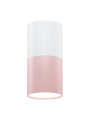 Точковий світильник Candellux TUBA White and Pink (2273662) , 100025541