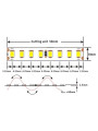 Світлодіодна стрічка COLORS 160-2835-24V-IP20 12W 1712Lm 4000K 5м (D8160-24V-8mm-NW) , 100022196