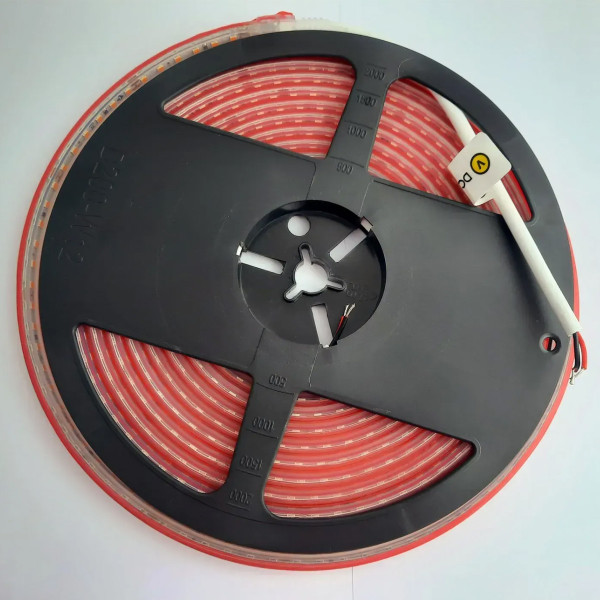 Світлодіодна стрічка COLORS 2835-120-12V-IP67 8.4W 796Lm 6000K 5м (D8120-12V-8mm-IP67-W) , 100028238