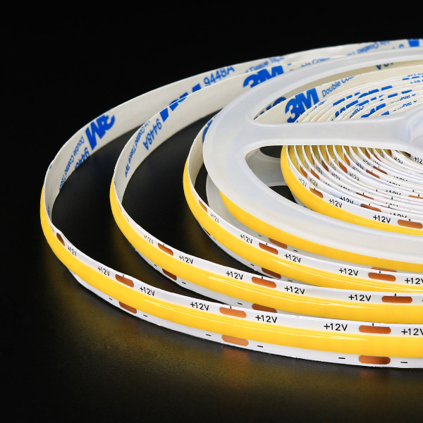 Светодиодная лента OEM ST COB-320-12V-IP33 10W 1290Lm 4000-4500Lm 5м (ST-12-8-COB-320-NW), 100027338