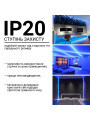 Светодиодная лента RISHANG 60-2835-12V-IP20 6W Blue 5м (RD0860TA-B-B) , 100022360
