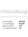 Світлодіодна стрічка RISHANG 60-2835-12V-IP65 12W 710Lm 4000К 5м (RD6060TA-A-NW) , 100022384