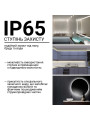 Світлодіодна стрічка RISHANG 60-2835-12V-IP65 3D 6W 485Lm 6500К 5м (RNPW60TA-B-W) , 100022434