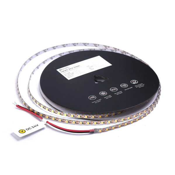 Світлодіодна стрічка COLORS 2835-120-24V-IP20 9.6W 1350Lm 4000K 5м (C8120-24V-5mm-NW) , 100028254