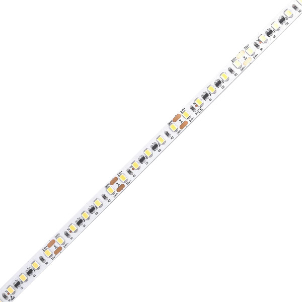 Світлодіодна стрічка COLORS 2835-120-24V-IP20 9.6W 700Lm 3000K 20м (DJS120-24V-8mm-WW_20) , 100028314