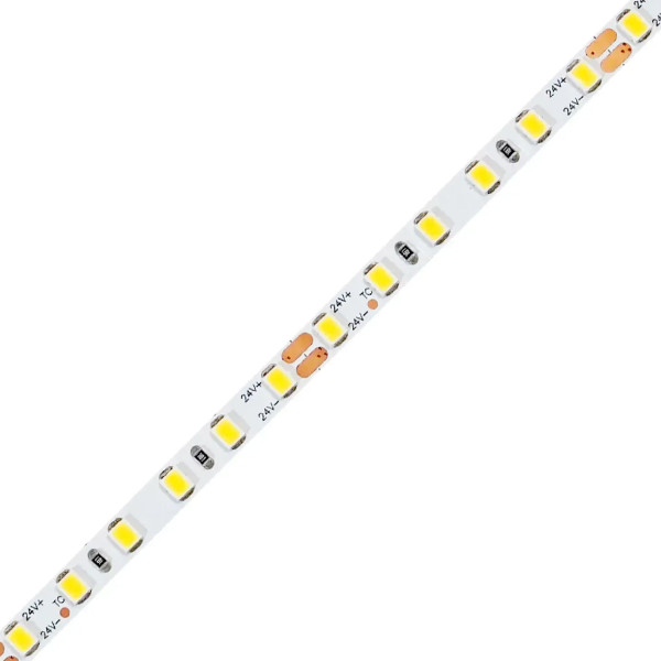 Світлодіодна стрічка COLORS 2835-120-24V-IP20 9.6W 860Lm 3000K 5м (DJ120-24V-5mm-WW9) , 100026125