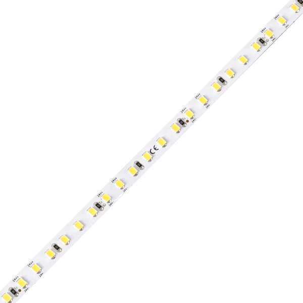 Світлодіодна стрічка COLORS 2835-120-24V-IP20 9.6W 960Lm 3000K 50м (DJ120-24V-8mm-WW_DP50) , 100028297