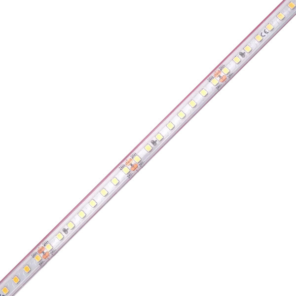 Світлодіодна стрічка COLORS 2835-128-24V-IP67 8.7W 1175Lm 6000K 5м (D8128-24V-8mm-IP67-W) , 100028281