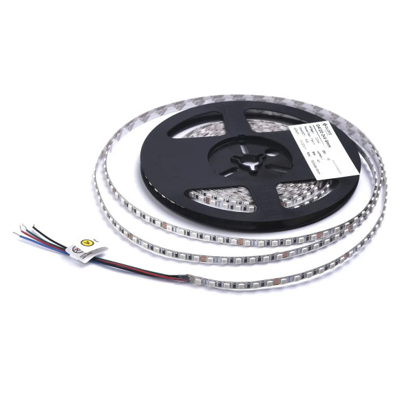 Світлодіодна стрічка COLORS 3838-120-24V-IP20 7.5W 290Lm RGB 5м (DA120RGB-24V-5mm) , 100028206