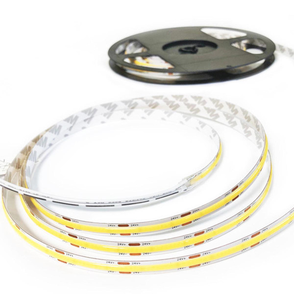 Світлодіодна стрічка COLORS COB-24V-IP20 11,5W 900Lm 3000K 5м (DF10-24V-8mm-WW) , 100022269