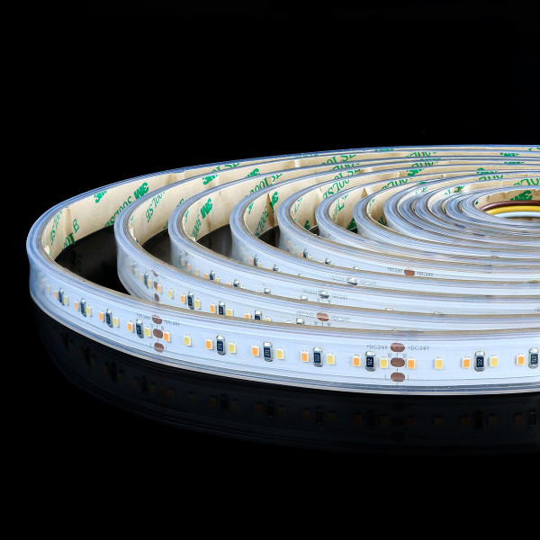 Светодиодная лента Mi-light 180-2216-24V-IP65 17,3W 660Lm 2300+6000К 5м (MI-LED-DW180CCT2465-2216-LW-CW), 100021186