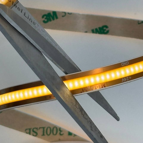 Світлодіодна стрічка Mi-light COB-528 3000K 24V негерметичная (MI-LED-S528WW2420-COB-FC) , 100028003