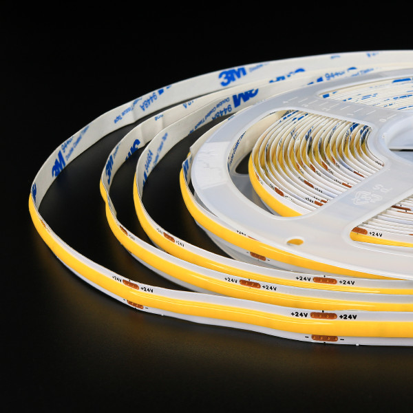 Светодиодная лента OEM ST COB-320-24V-IP33 10W 1290Lm 4000-4500K 10м (ST-24-8-COB-320-NW), 100027341