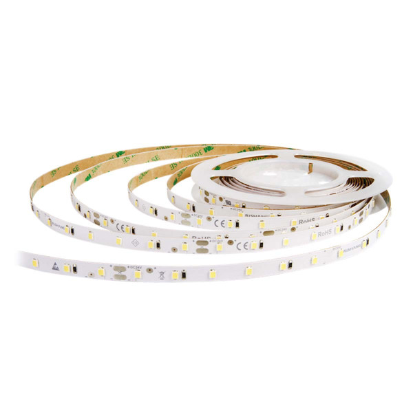 Світлодіодна стрічка RISHANG 60-2835-24V-IP20 6W 530Lm 6500К 5м (RD0860TC-B-W) , 100022369
