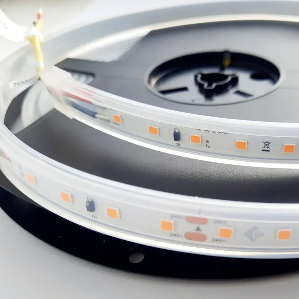 Термостійка стрічка COLORS 3030-80-24V-IP65 4.8W 607Lm 2700K 5м (DS980-24V-10mm-IP65-SW) , 100028284