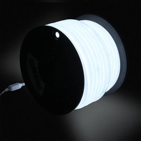 Гнучкий неон COLORS 24V-IP65 14.4W 950Lm 4000K 5м (NNR25-NW) , 100022286