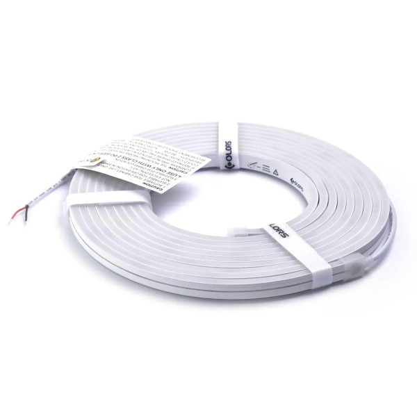 Гнучкий неон COLORS 24V IP65 9.6W 250Lm 2700K 5м (NMS0612-SW) , 100028374