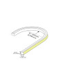 Гнучкий неон COLORS 24V IP67 10W 750Lm 3000K 5м (NNT0711-WW) , 100028342