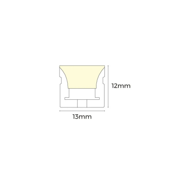 Гнучкий неон COLORS 24V IP67 12W 165Lm RGB-3000K 5м (AFT1312-RGBWW) , 100028344