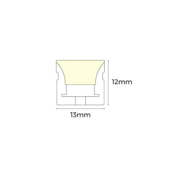 Гнучкий неон COLORS 24V IP67 17.8W 305Lm RGB-SPI 5м (AFT1312-RGB-SPI) , 100028348