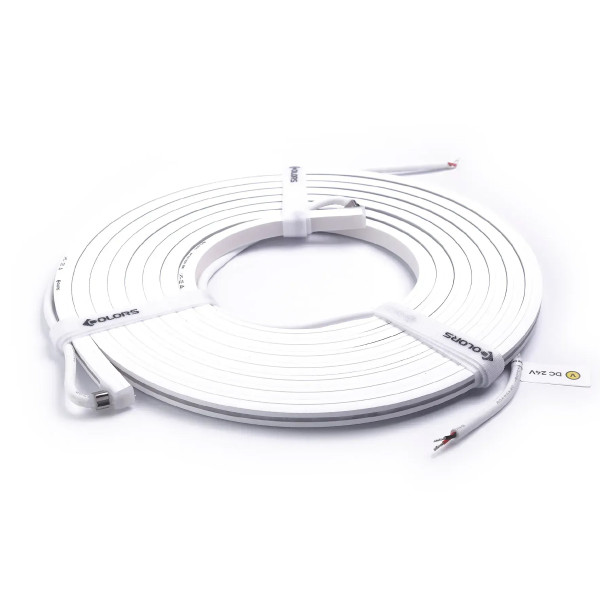 Гнучкий неон COLORS 24V IP67 7.2W 485Lm 4400K 5м (NMT1010-NW) , 100028364